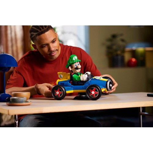 LEGO Super Mario 72050 - Mario Kart: Luigi og Mach 8 byggesæt (18+)