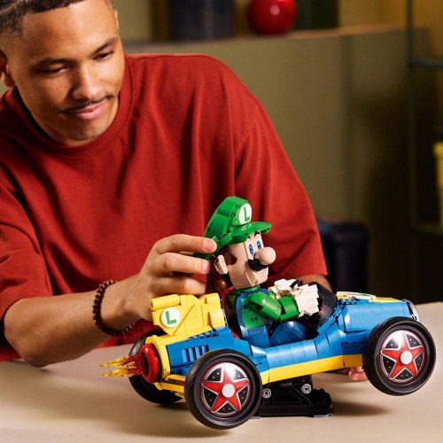 LEGO Super Mario 72050 - Mario Kart: Luigi og Mach 8 byggesæt (18+)