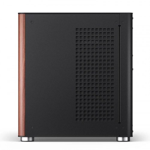 Jonsbo TK-0 Mini‑Tower ITX PC-kabinet - sort/træ