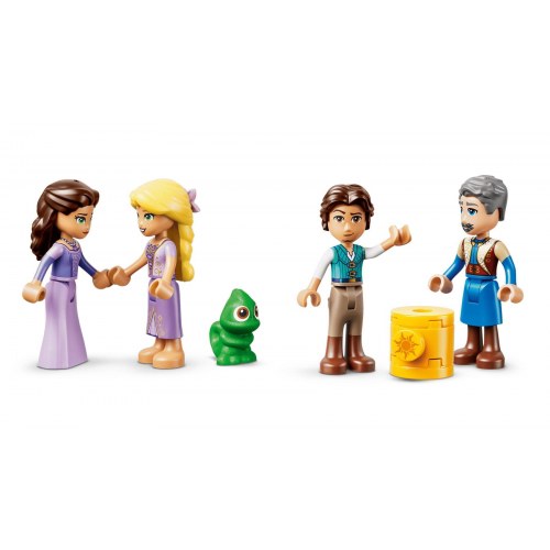 LEGO Disney 43297 Rapunzels slot - byggesæt til børn 6+