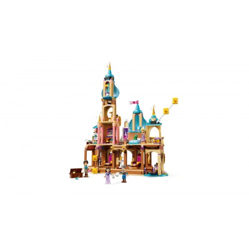 LEGO Disney 43297 Rapunzels slot - byggesæt til børn 6+