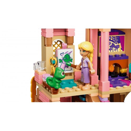LEGO Disney 43297 Rapunzels slot - byggesæt til børn 6+