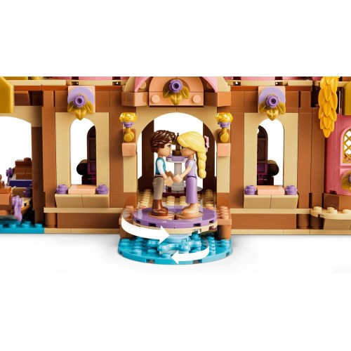 LEGO Disney 43297 Rapunzels slot - byggesæt til børn 6+