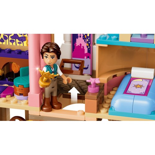 LEGO Disney 43297 Rapunzels slot - byggesæt til børn 6+