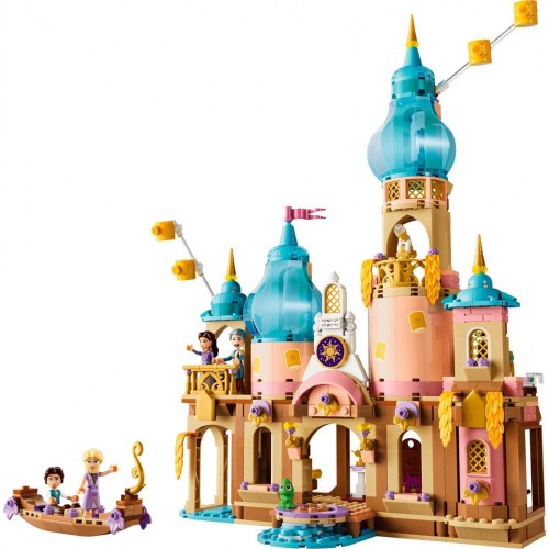LEGO Disney 43297 Rapunzels slot - byggesæt til børn 6+