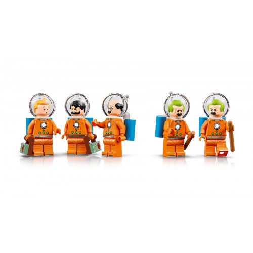 LEGO Ideas 21367 Tintin Måneraket - voksen byggesæt