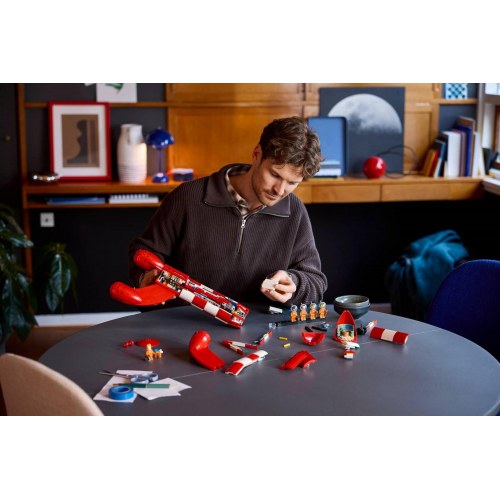 LEGO Ideas 21367 Tintin Måneraket - voksen byggesæt