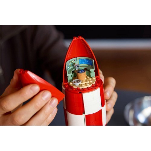 LEGO Ideas 21367 Tintin Måneraket - voksen byggesæt