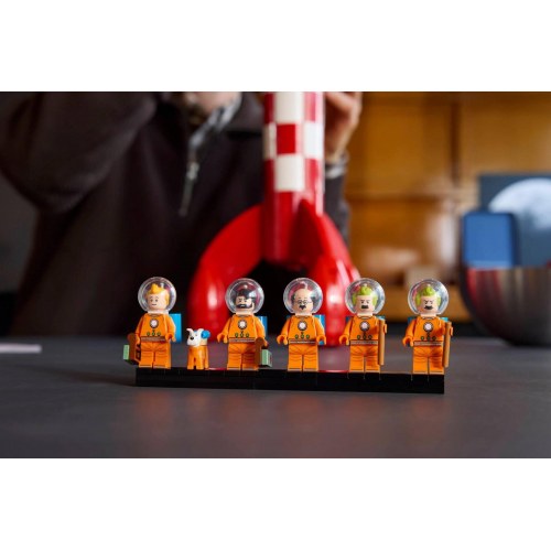 LEGO Ideas 21367 Tintin Måneraket - voksen byggesæt