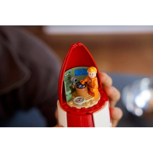 LEGO Ideas 21367 Tintin Måneraket - voksen byggesæt