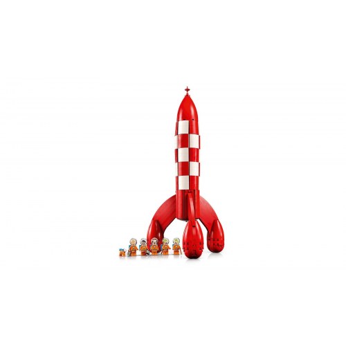 LEGO Ideas 21367 Tintin Måneraket - voksen byggesæt