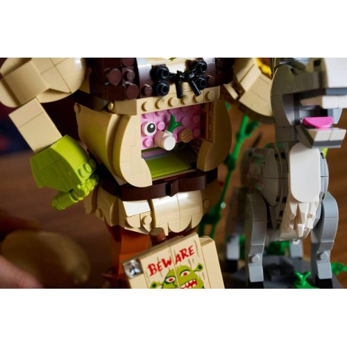LEGO Icons 72423 Shrek, Æsel og Den Bestøvlede Kat - udstillingsmodel til voksne
