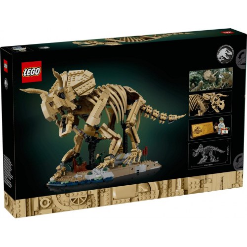 LEGO Jurassic World 77985 Dinosauriefossiler: Triceratops - byggesæt til voksne (18+)