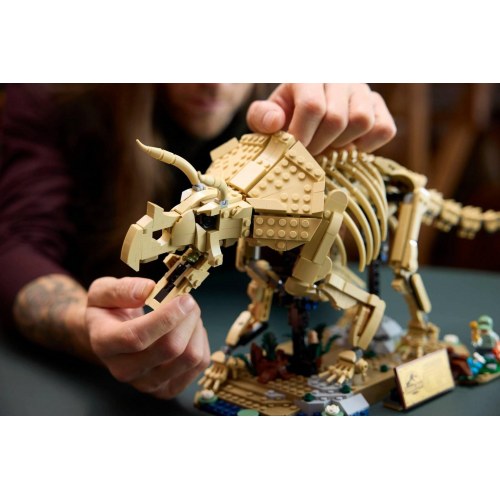 LEGO Jurassic World 77985 Dinosauriefossiler: Triceratops - byggesæt til voksne (18+)