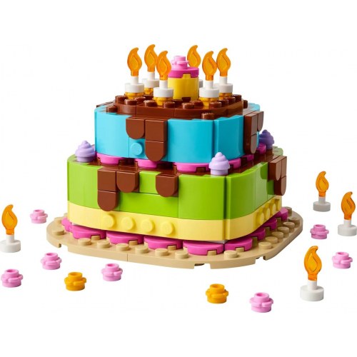 LEGO 40815 Fødselsdagskage - byggesæt til 7+