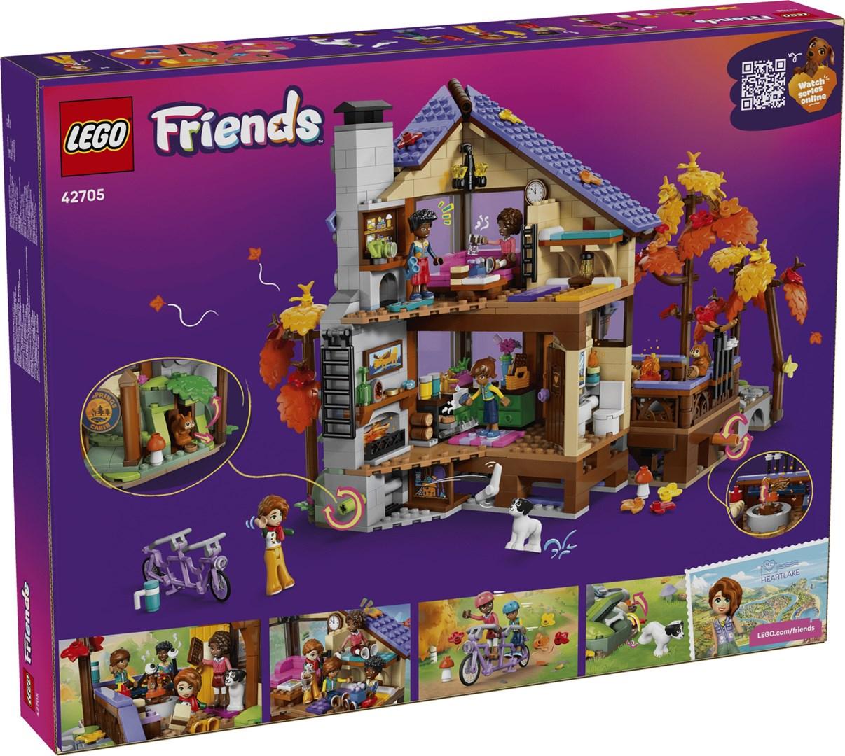 LEGO Friends 42705 Hyggelig efterårsskovhytte byggesæt