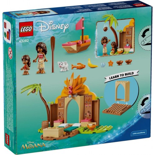 LEGO Disney 43282 Landsbyhus og båd - 4+ byggesæt