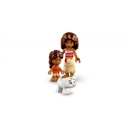 LEGO Disney 43282 Landsbyhus og båd - 4+ byggesæt