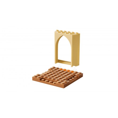 LEGO Disney 43282 Landsbyhus og båd - 4+ byggesæt