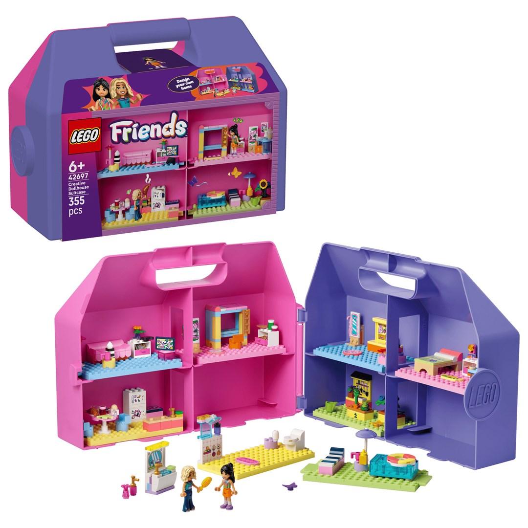 LEGO Friends 42697 Kreativt Dukkehus i kuffert - byggesæt