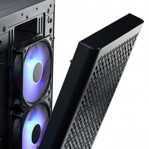 Cooler Master Elite 502 midi tower - sort PC kabinet