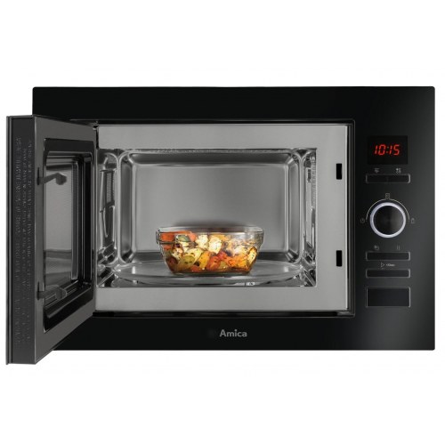 Amica AMMB25E3GB indbygget mikrobølgeovn 25 l - 900 W, sort