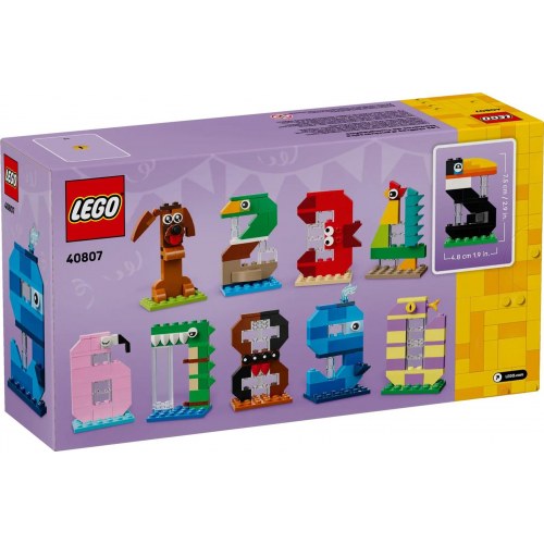 LEGO 40807 Fødselsdagsnumre - byggesæt 6+ (281 dele)