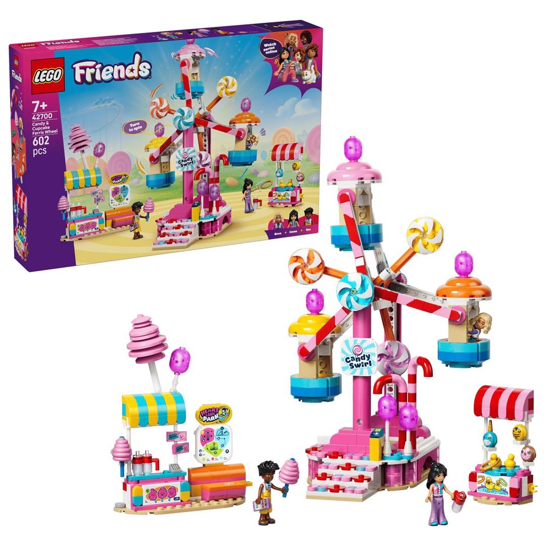 LEGO Friends 42700 - Pariserhjul med slik og cupcakes (602 dele)