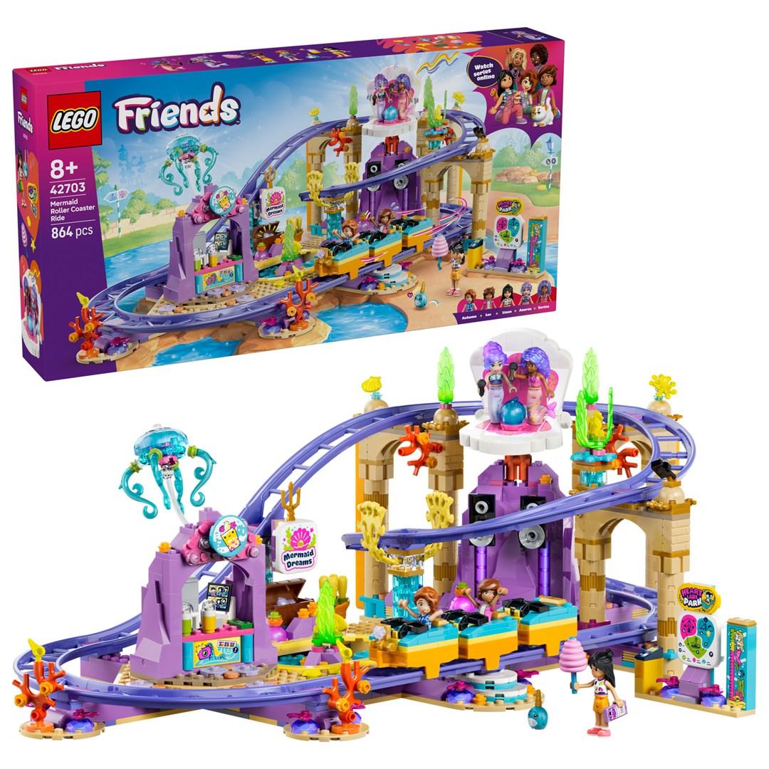LEGO Friends 42703 Havfrue-rutschebane - rutsjebane sæt
