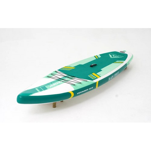 Extralink Voyager 10’6 oppusteligt SUP-board - 320 × 71 cm, turkis/grøn