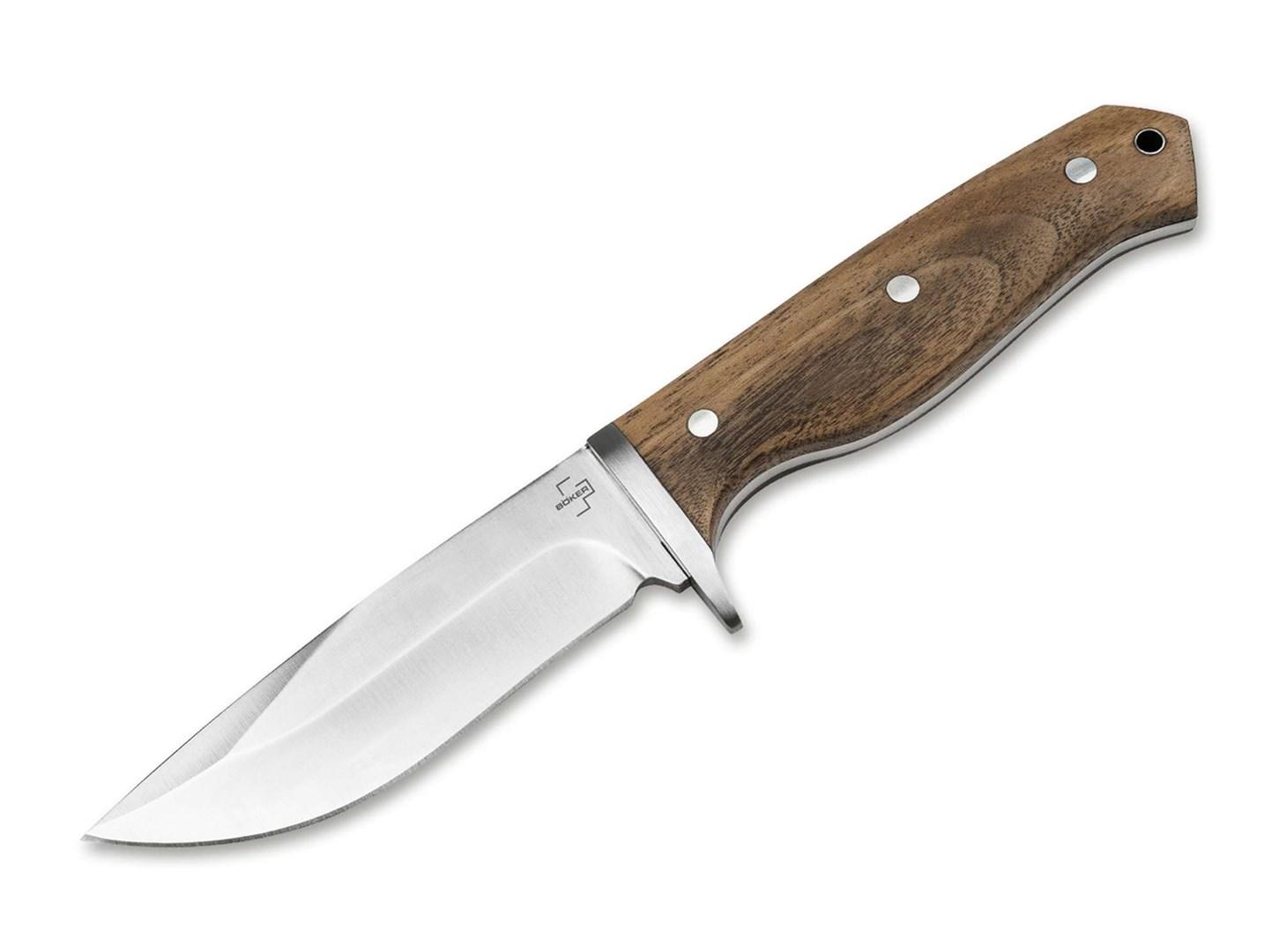 Böker Plus Walnut Drop 14C28N - fastbladskniv billede