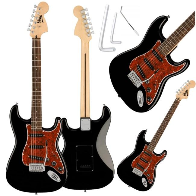 Elguitar V-TONE GST39 - sort billede