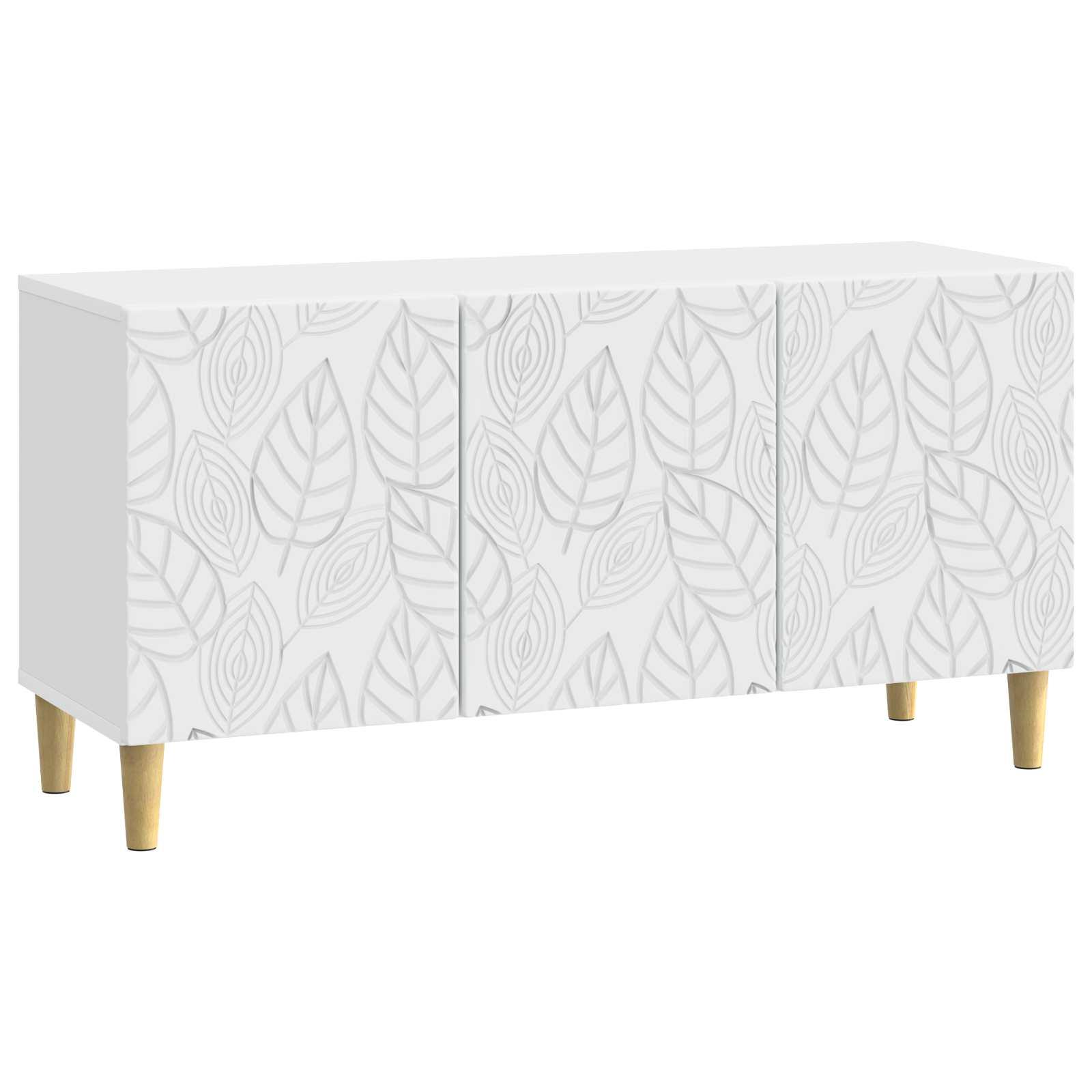 TV-skab 99 x 34,5 x 50 cm Hvid Konstrueret træ billede
