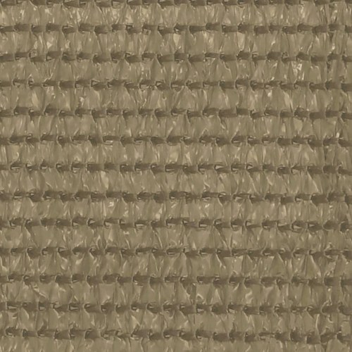 Altanafskærmning 90×300 cm i HDPE - gråbrun privatlivsskærm
