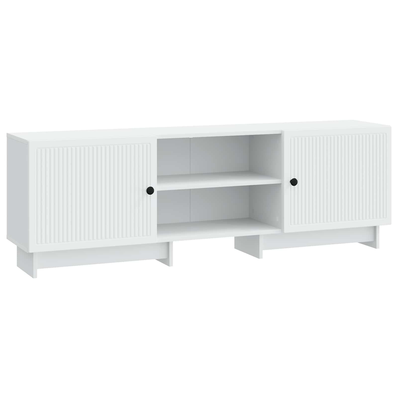 TV-skab Hvid 150 x 31 x 50 cm Konstrueret træ billede