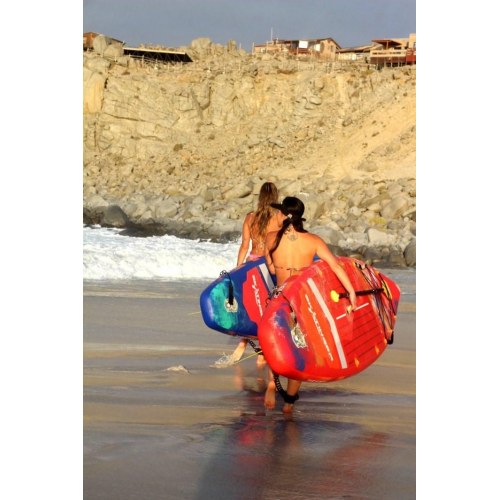 Skatinger Interstellar Red 350×81×15 oppusteligt touring SUP-board - rød