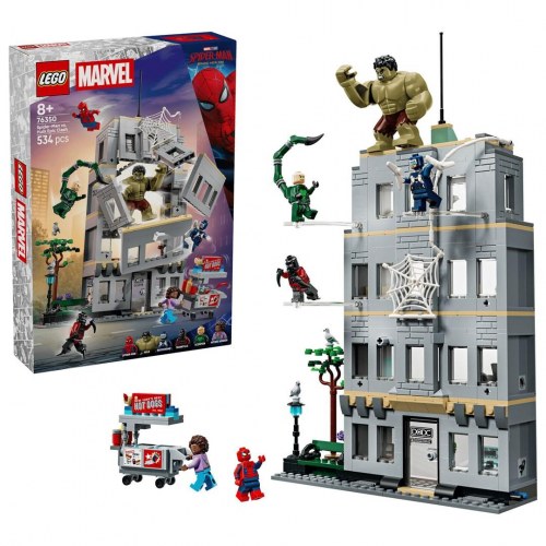 LEGO Marvel 76350 Spider-Man vs. Hulk - Episk kamp (534 dele)