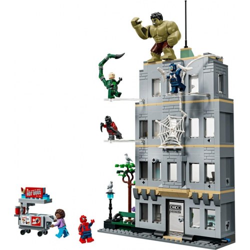 LEGO Marvel 76350 Spider-Man vs. Hulk - Episk kamp (534 dele)