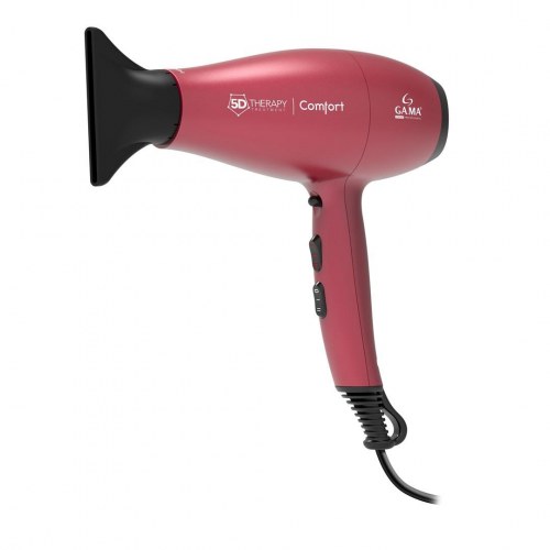 GA.MA 5D Therapy Comfort hårtørrer 2.200 W - rød