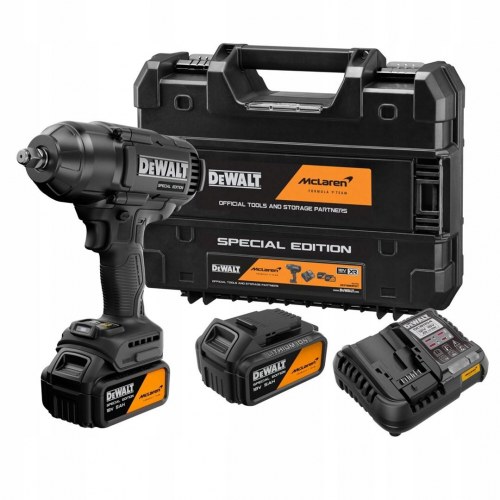 DeWALT DCF99MP2T 18V slagnøgle 1/2" - 1.396 Nm, 2x5,0 Ah - McLaren Special Edition