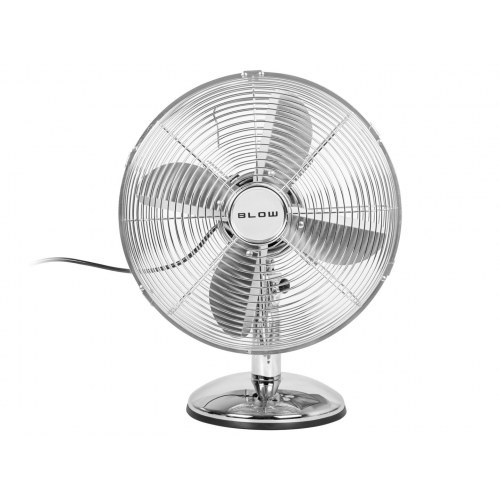 BLOW bordventilator 30 cm (12") - 50 W, sølv metal