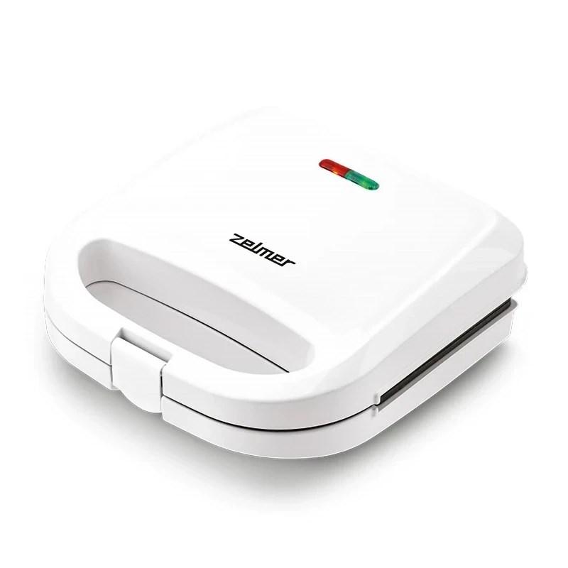 Zelmer ZSM7700 sandwichtoaster 750 W - hvid