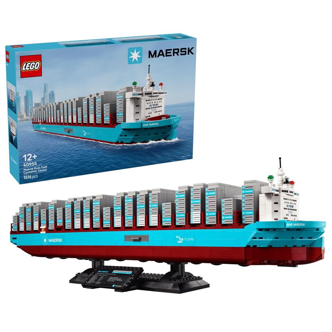 LEGO 40955 Maersk dual-fuel containerskib - byggesæt 12+