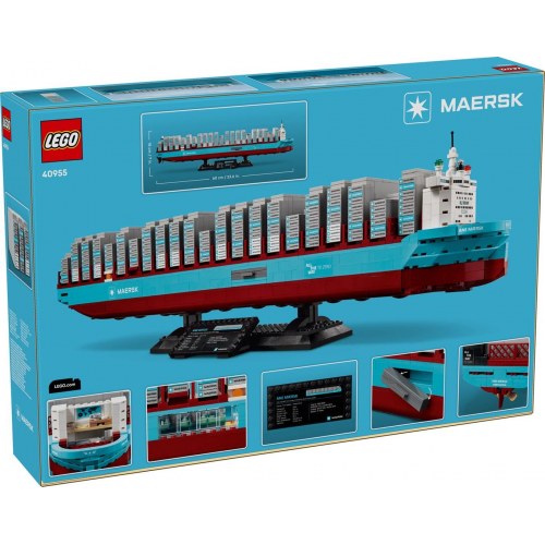 LEGO 40955 Maersk dual-fuel containerskib - byggesæt 12+