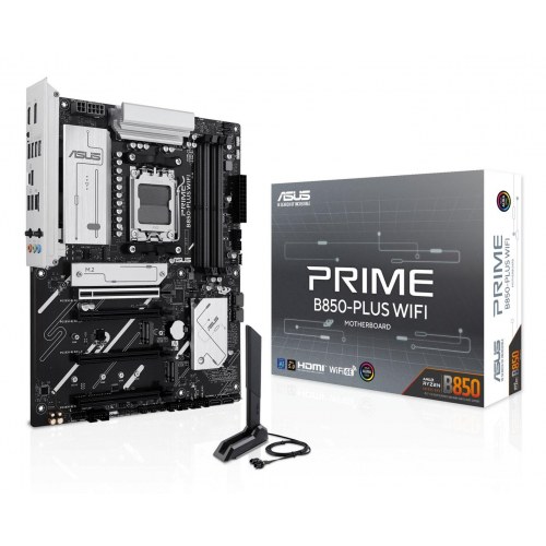 ASUS Prime B850-Plus WiFi bundkort - AMD B850, Socket AM5, ATX