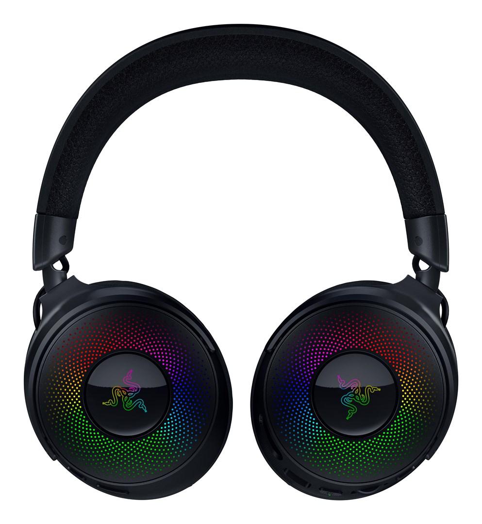 Razer Kraken V4 Pro gaming-headset - kablet & trådløst, USB Type-A/Bluetooth, sort