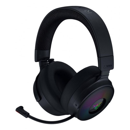 Razer Kraken V4 Pro gaming-headset - kablet & trådløst, USB Type-A/Bluetooth, sort