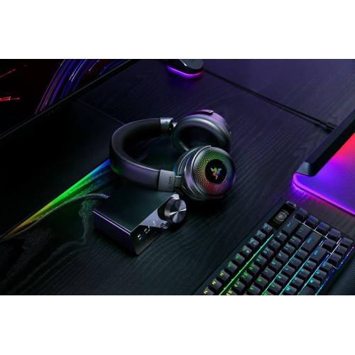 Razer Kraken V4 Pro gaming-headset - kablet & trådløst, USB Type-A/Bluetooth, sort