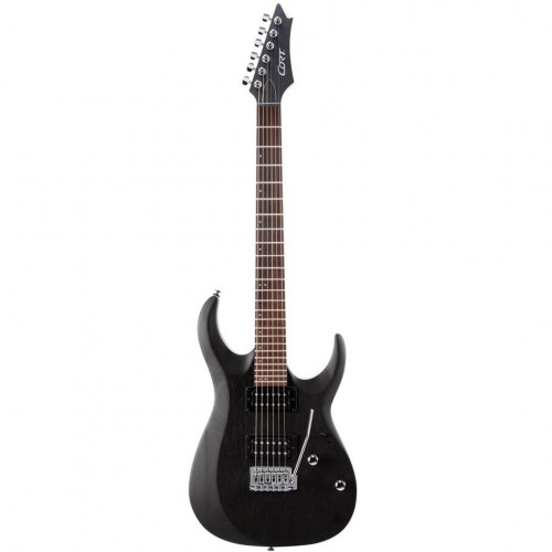 Cort X100 elguitar - Open Pore Black