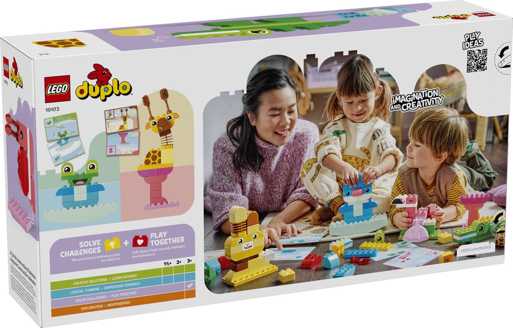 LEGO DUPLO 10472 Dyre-byggespil - byggeklodser til børn 3+